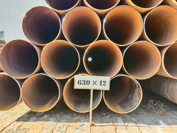 D630×12×12000mm螺旋焊接钢管